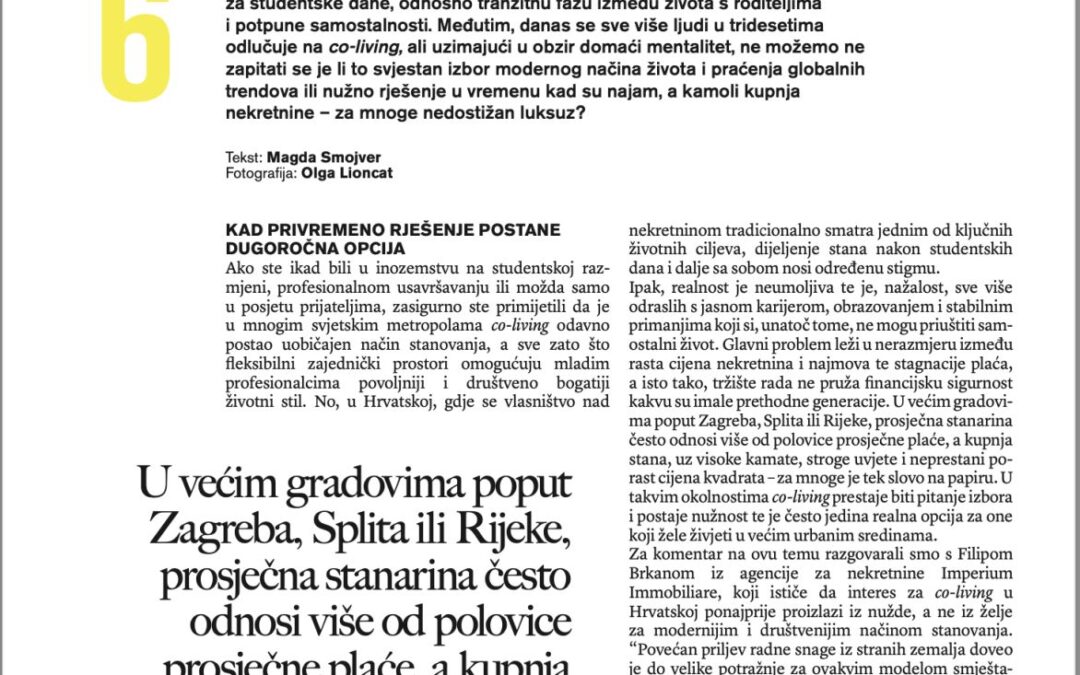 Je li co-living u Hrvatskoj trend ili nužda?